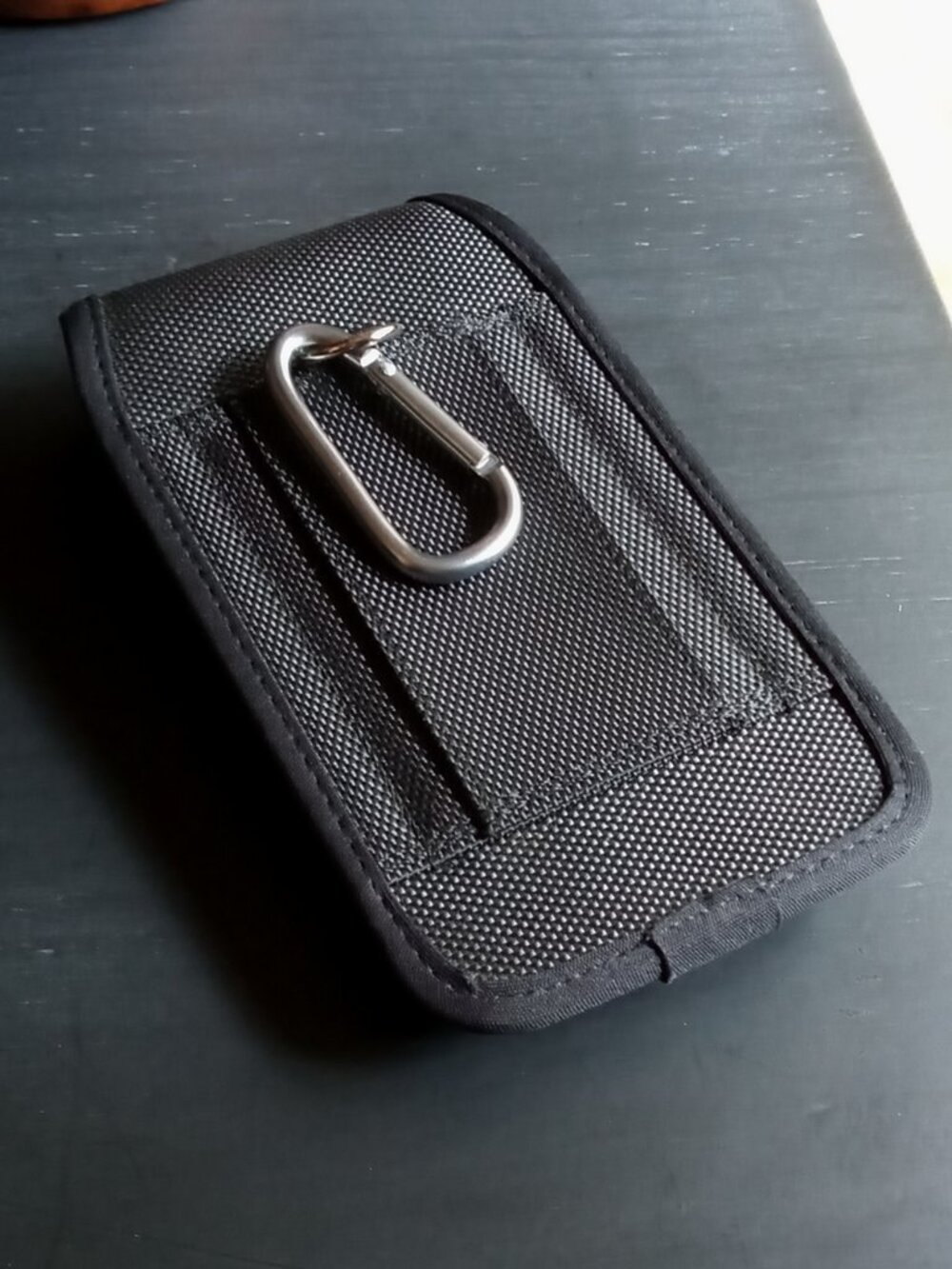 📱Cell Phone Pouch Black Nylon Holster Case Compatible w/Samsung Galaxy NWOT📱 - Picture 14 of 16